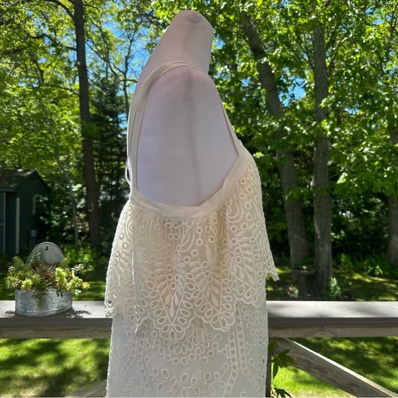 Likely Abegreen Eyelet White Dress Sold at Revolve Size 8 - Picture 6 of 12